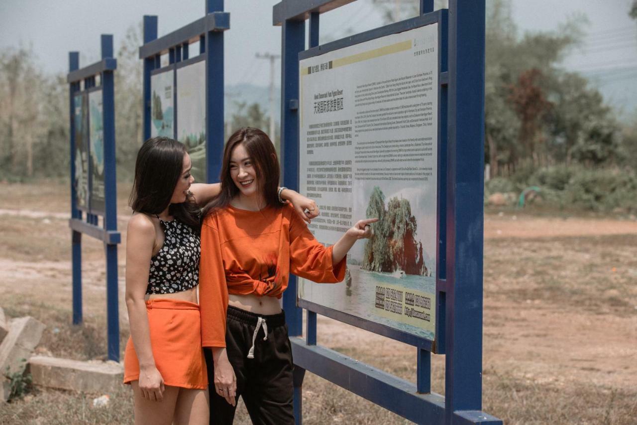 Dansavanh Namngum Resort Ban Keun Bagian luar foto